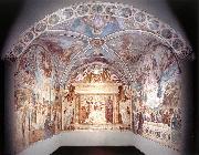 GOZZOLI, Benozzo Shrine of the Madonna della Tosse g oil painting reproduction